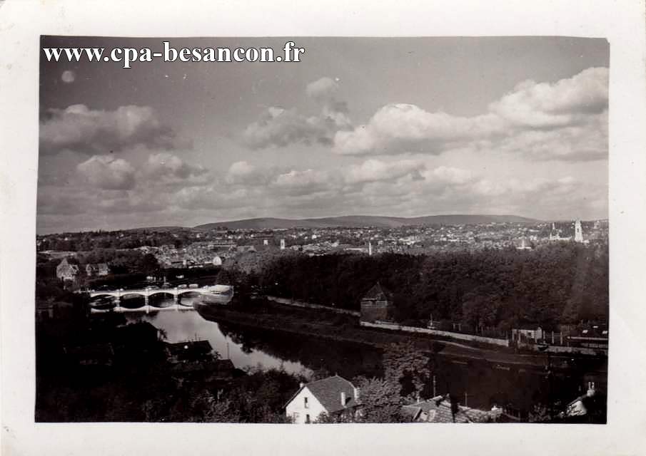 BESANÇON vu de Chaudanne